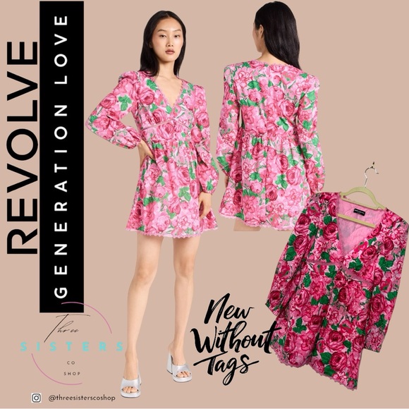 Generation Love Dresses & Skirts - Generation Love Felicia Poplin Floral Mini Dress NWOT